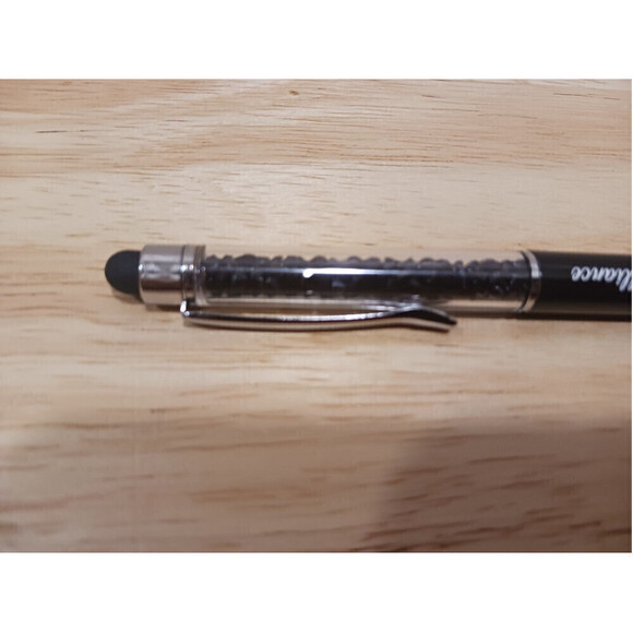 Hand Engraved Quote Pen In Black - Picture 5 of 7